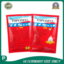Ветеринарные препараты порошка эритромицина тио окситетрациклина (100 г)